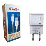 Carregador 2 Metros Para LG K52 Cabo Usb C E Fonte