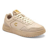 Tenis Charly 1059182008 Color Beige Para Mujer Tx7