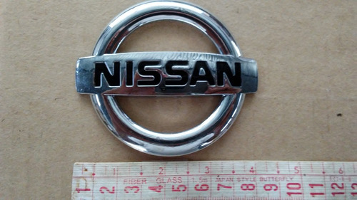 Emblema Nissan Frontier Sentra Xtrail B15 Tiida B13b14 8,8cm Foto 3