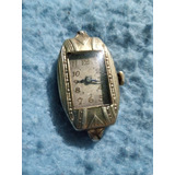 Antiguo Reloj Marca Sutton ( Bulova) Para Dama. Chapa De Oro