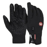 Guantes Invierno Dedo Touch Para Moto Ciclismo Protección