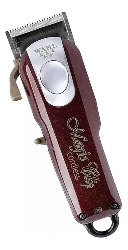 Maquina De Corte Profesional Cordless Magic Clip Color Rojo