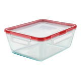 Hermetico Contenedor X3 Fresh Lock Rectangular 1,9 Lts Pyrex