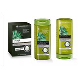 Kit Anticaida Yves Rocher, Shampoo+acondicionador+ampolletas