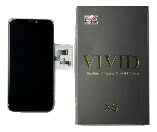 Display Touch Compativel iPhone XS Vivid Premium 