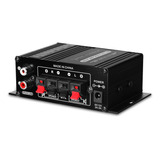 Máquina De Som Aux Audio Mini Ak270 E Amplificador De Som Pa