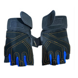 Guantes Dedos Cortos Con Palma Acolchada Ciclismo Bicicleta