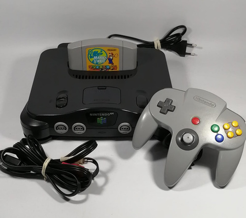Nintendo 64 + Control + Mario Tennis