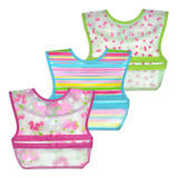 Green Sprouts® Snap & Go® Wipe-off Bibs (3 Pk) |