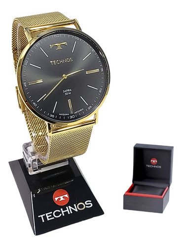 Relógio Technos Unissex Slim 2025ltjs/4p Original + Nf