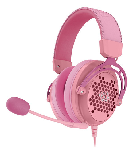 Headset Gamer Redragon Diomedes H388-p 7.1  Rosa