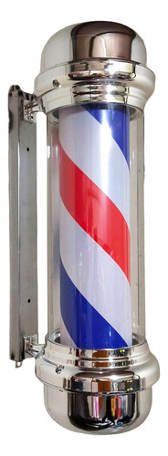 * Barber Pole Light Barber Shop Luz Giratoria Barb Stick