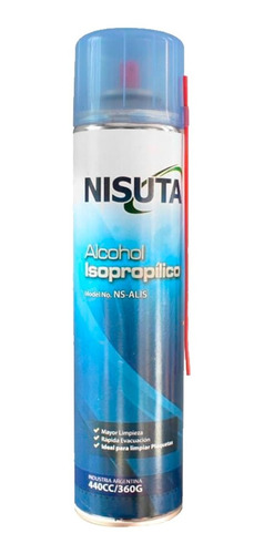 Alcohol Isoproplico De Limpieza Nisuta Ns-alis 440cc-360g