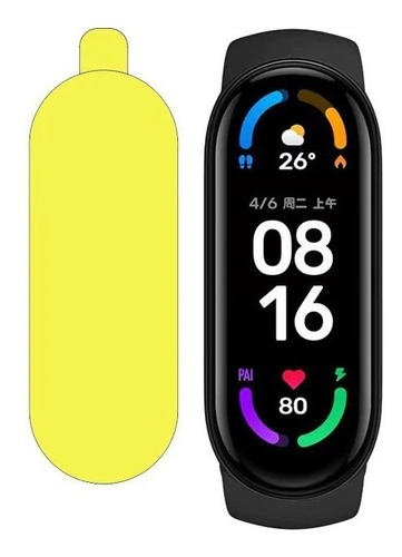 Protector De Pantalla Para Xiaomi Mi Band 7 X 3 Unidades