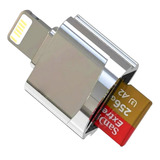 Adaptador Lector De Memorias Tf Compatible Con iPhone iPad 