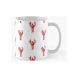 Taza Langosta Roja Calidad Premium