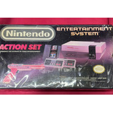 Consola Nintendo Nes Action Set En Caja Original