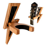 Soporte De Pared Para Guitarra Teslyar De Madera De Fresno P