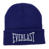 Gorro Everlast Lana Tejido Liso Abrigado Unisex Original 