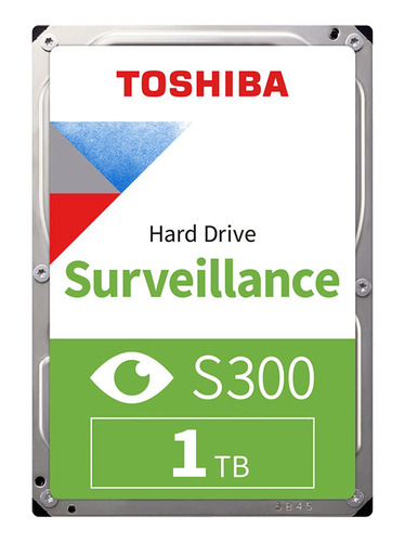 Hd Toshiba 1tb Surveillance S300 5400 Rpm Sata Hdwv110uzsva
