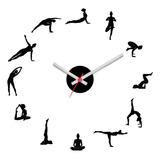 Relógio De Paredes Silencioso Para Academia Fitness Pilates