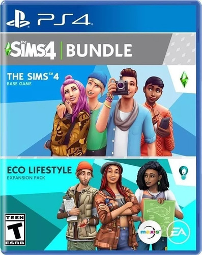 The Sims 4 Bundle + Pack Expansion Eco Lifestyle Ps4 Fisico