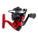 Molinete Ultra Light Speedfish Micro 500 3+1 Rol - Albatroz Cor Vermelho Lado Da Manivela Direito/esquerdo