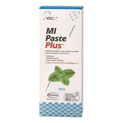 Mi Paste Plus Recaldent Menta Gc 40g Flúor 900ppm | Envío gratis