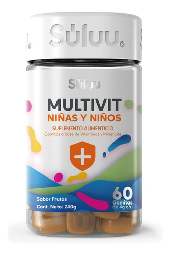 Gomitas Multivitamínico Vitaminas Para Niñas Niños Defensas