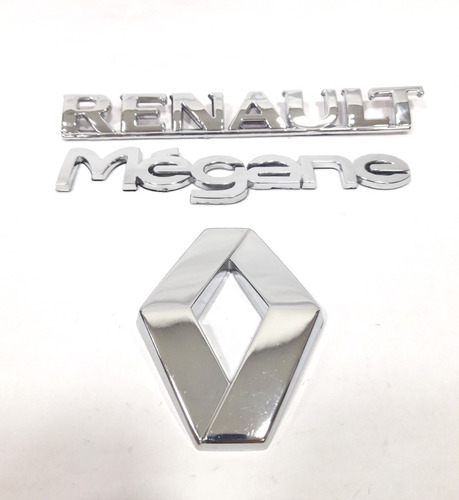 Emblema Renault Megane Con Rombo ( Incluye Adhesivo 3m) Foto 3