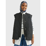 Bomber Vest Acolchada Mujer Tommy Hilfiger Negro