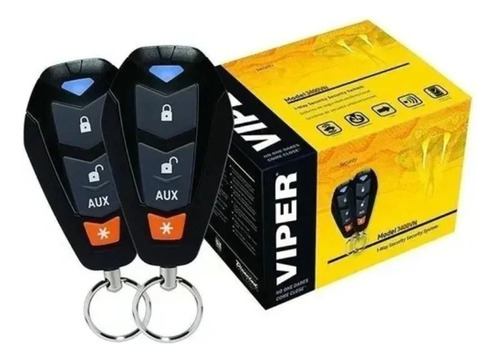 Alarma Para Carro Viper 3400v Con 2 Controles Sirena Sensor