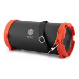 Bocina Portátil Bluetooth, Fm, Subwoofer, Select Sound Color Rojo