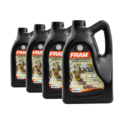 Aceite Motor Auto Fram 5w30 Dexos Api SP Sintético Caja 20l | Envío gratis