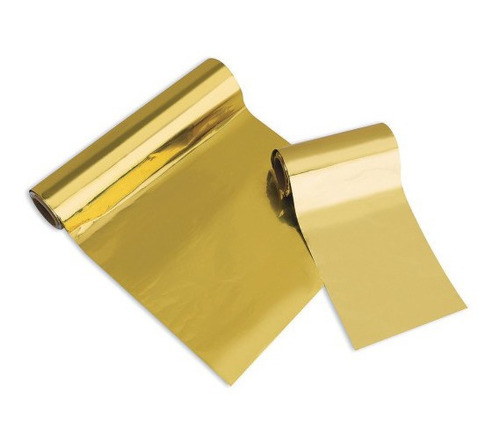 Foil Para Convites Ouro - Americano - 30 Cm Largura 40 Mts