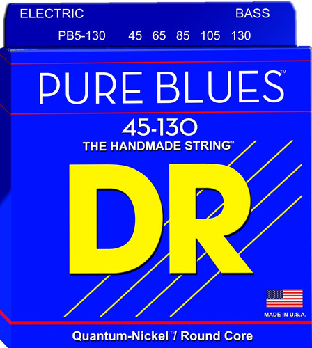 Dr Strings Pb5130pure Blues Bass Cuerdas De Guitarra