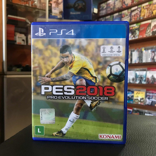 Jogo Pes 2018 - Playstation 4 (mídia Física)