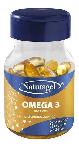 Naturagel Omega-3 Epa Y Dha Aceite De Pescado 30 Caps Sfn