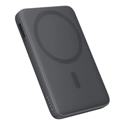 Power Bank Magsafe Carga Rápida Aukey 5000 Mah Compacta Color Gris | Meses sin interés