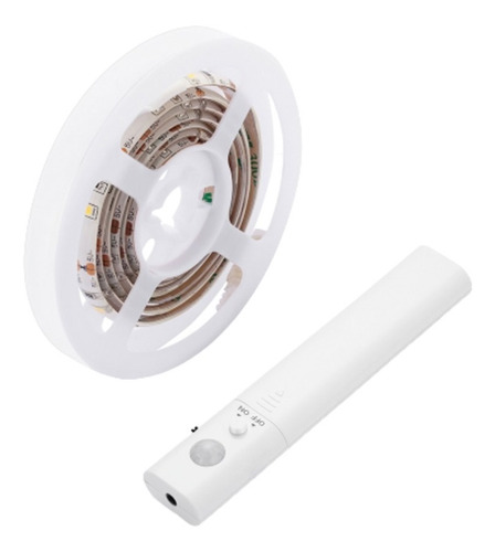 Led Motion Sensor Strip Bed Light 2.4w 30000horas Con Envio