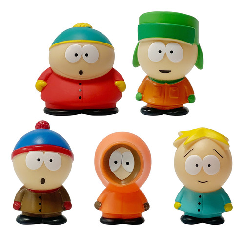 5pcs South Park Acción Figura Modelo Juguete Niños Regalo 