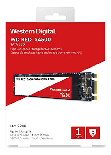 Western Digital 1 Tb Wd Rojo Sa500 Nas 3d Nand Ssd Interno -