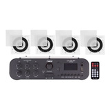 Kit Som Ambiente Amplificador Optico Smart Tv Youtube 220w