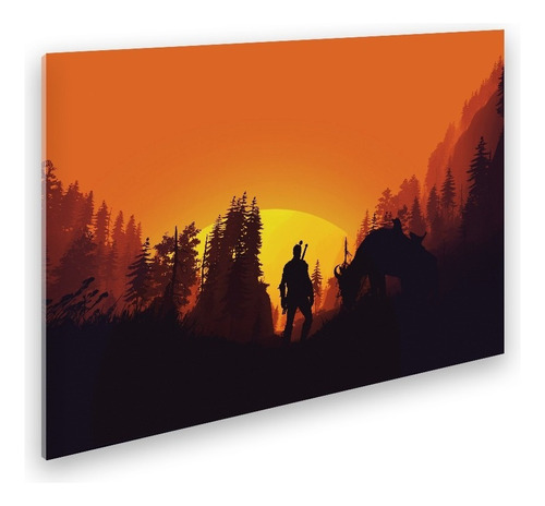 Quadro Decorativo Parede The Witcher Quadro Em Mdf