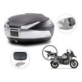 Kit Shad Baú Sh48 Titânio/carbon E Encosto Bmw R 1250 Gs Adv