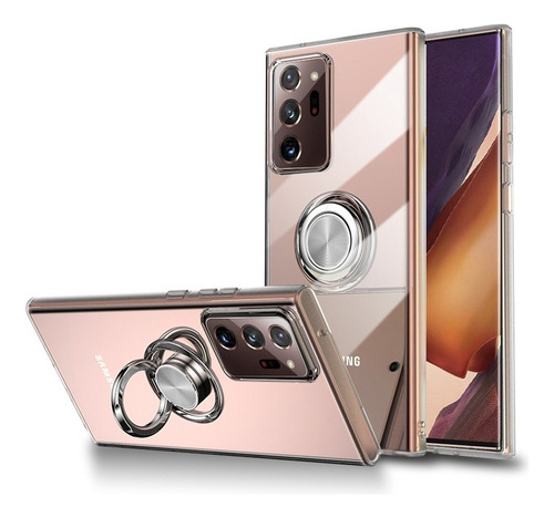 Carcasa Magnética Transparente Para Samsung Note 20 Uitra