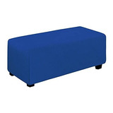 Funda Para Sillon Taburete Tamaño Xl  Elastica Color Azul