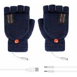 Guantes Calefactores Conexion Usb Calentador Manos Invierno