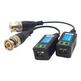 Balun Pasivo Video Hd Bnc A Utp Camaras 8mp 1080p Par