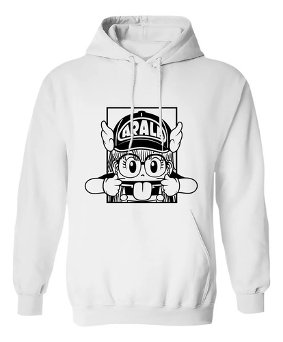 Sudadera Con Gorro Arale Norimaki Dr.slump Manga Anime
